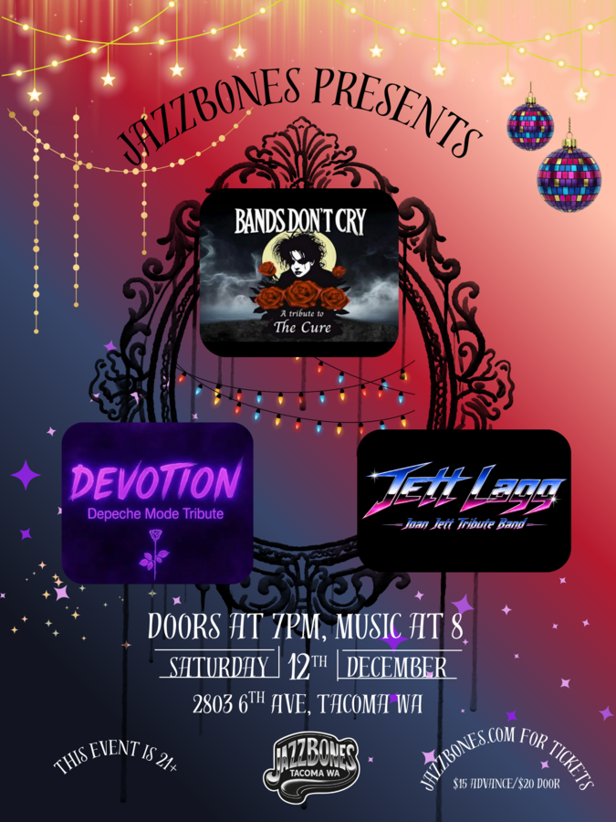 Bands Don't Cry - A Tribute To The Cure, Jett Lagg- A Tribute to Joan Jett, Devotion- A Tribute To Depeche Mode