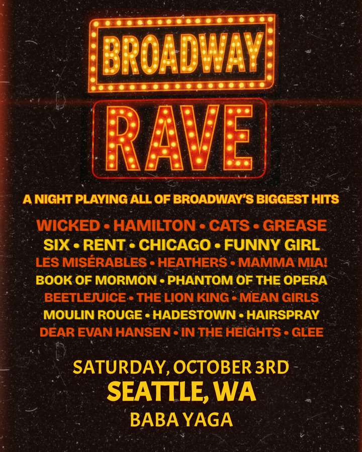 Broadway Rave at Baba Yaga
