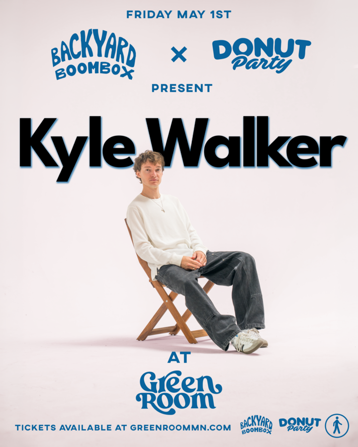 Get Kyle Walker Tickets • Green Room, Minneapolis, MN • Fri, May 1