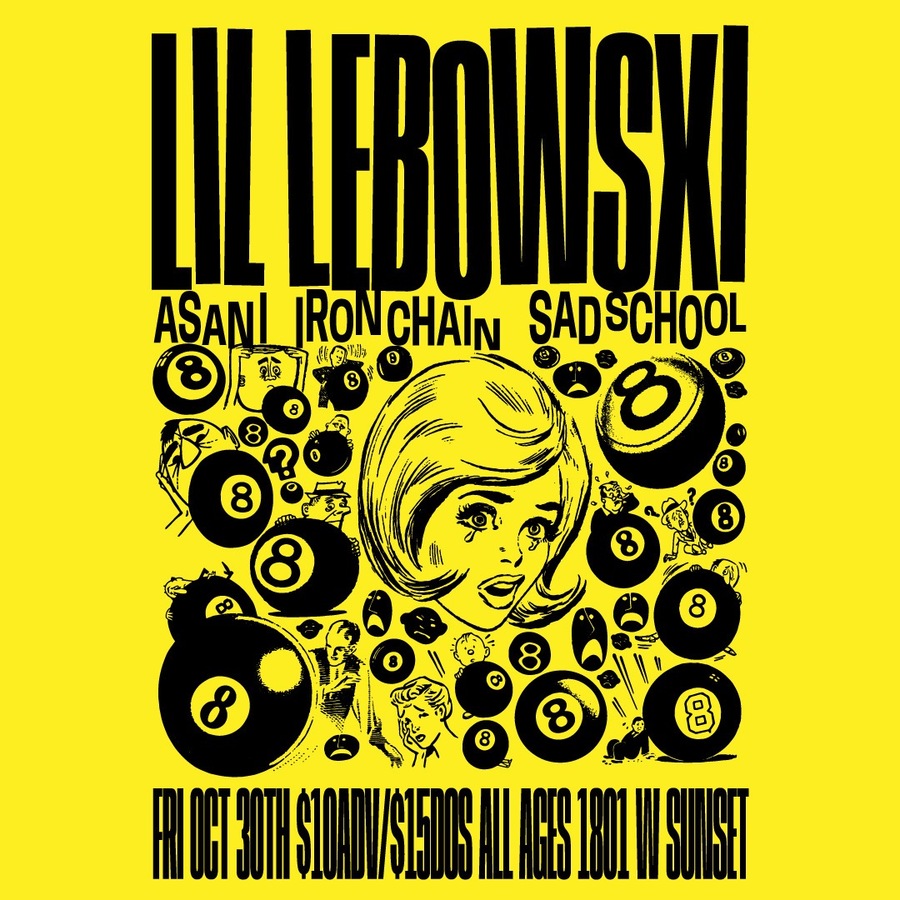 Lil' Lebowsxi with ASANI, Iron Chain, and Sad School