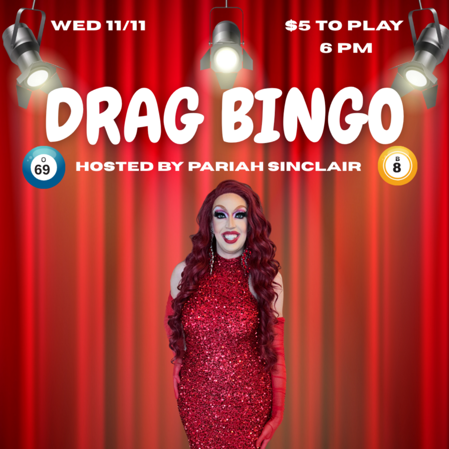 Drag Bingo - Wednesday, November 11 at 6:00 PM at Claude's Comedy in Passyunk Square, Philadelphia