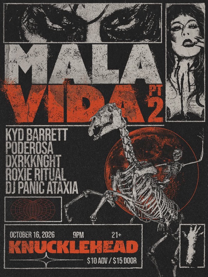 KYD BARRETT / PODEROSA / DXRKKNGHT / ROXIE RITUAL