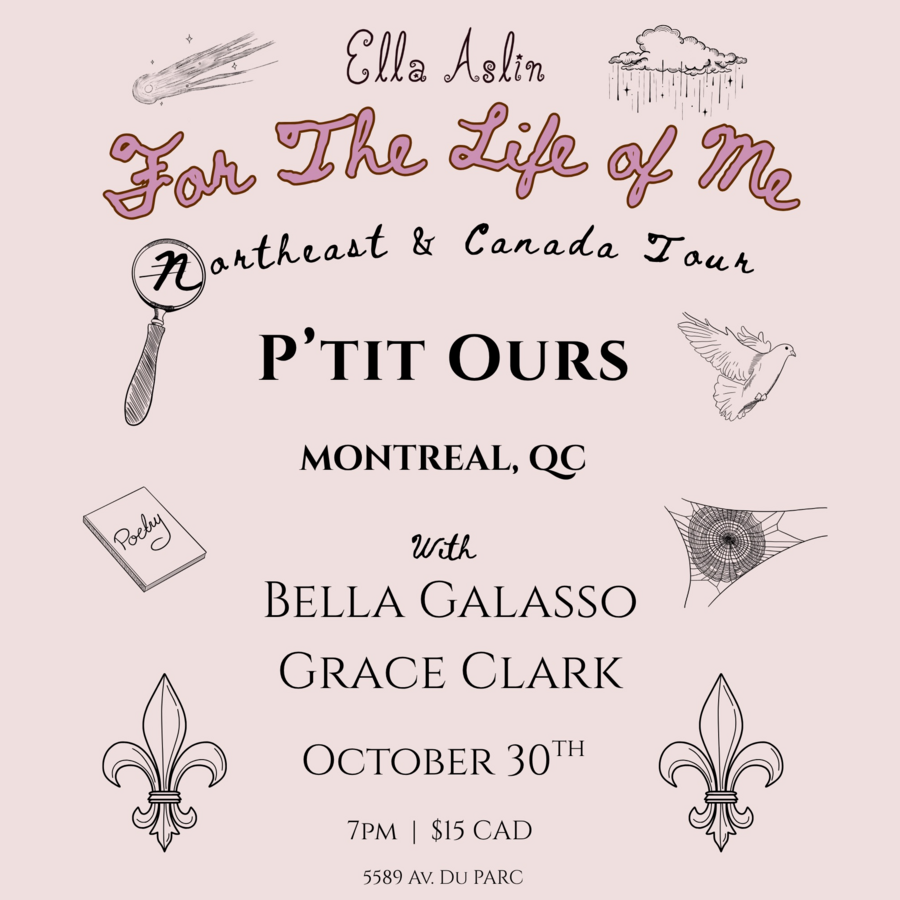 Ella Aslin: For the Life of Me Tour with Bella Galasso and Grace Clark
