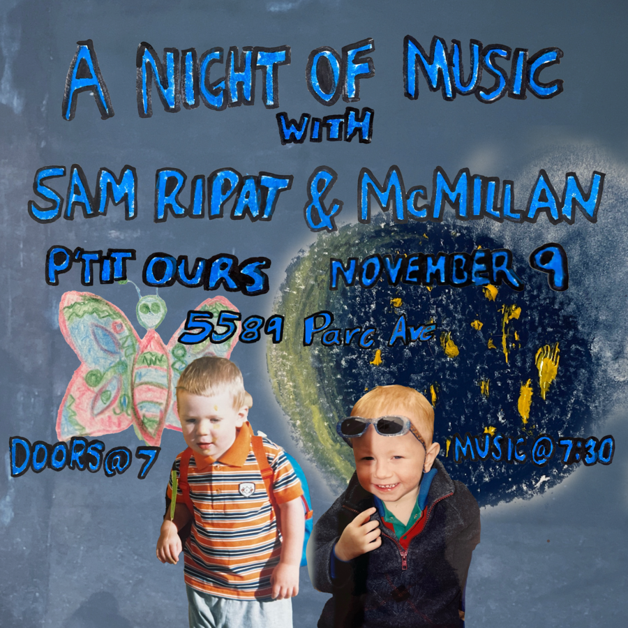 A night of music with Sam Ripat & McMillan