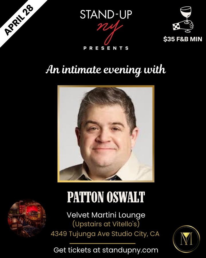 Stand Up NY Presents: Patton Oswalt
