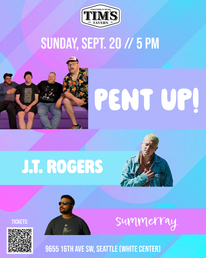 Pent Up!, J.T. Rogers, summerray at Tim's Tavern