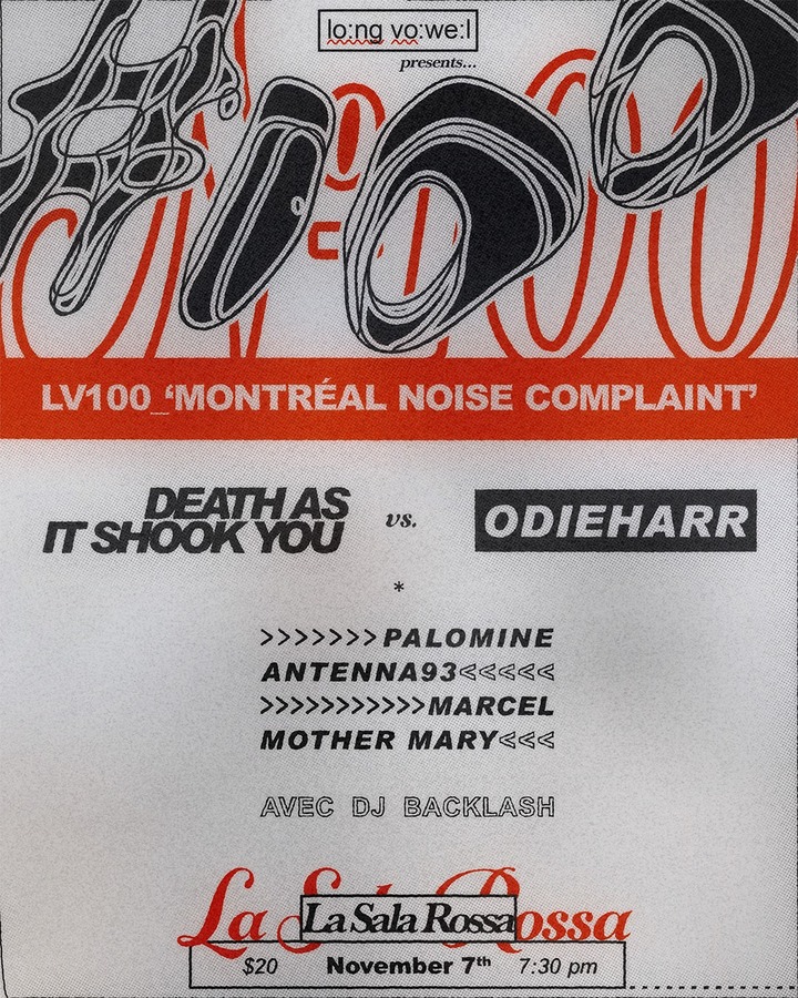 Long Vowel 100 - Montreal Noise Complaint