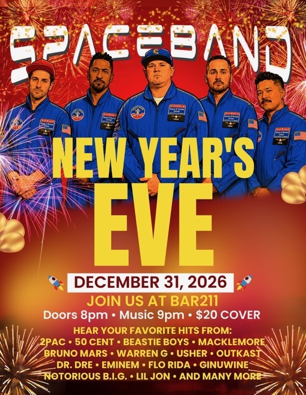 NEW YEARS EVE PARTY W/SPACEBAND