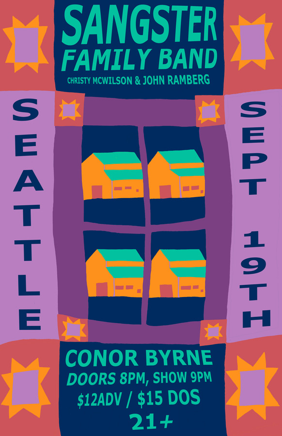 Sangster Family Band, Christy McWilson, John Ramberg at Conor Byrne Pub