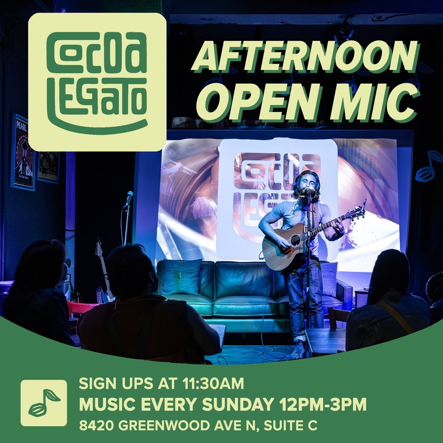 Afternoon Open Mic at Cocoa Legato