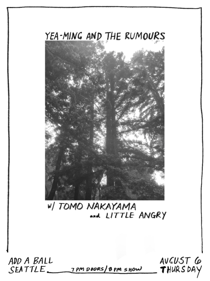 Yea-Ming and the Rumours, Tomo Nakayama, Little Angry at Add-a-Ball Amusements