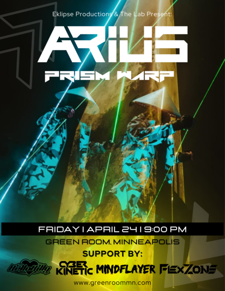 ARIUS: Prism Warp Logo