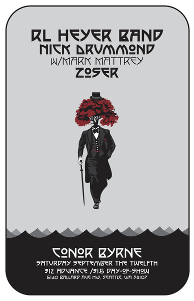  RL Heyer Band + Nick Drummond w/Mark Mattrey + Zoser Logo