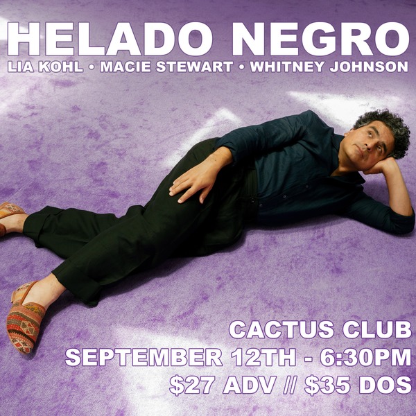 Helado Negro • Lia Kohl • Macie Stewart • Whitney Johnson Logo