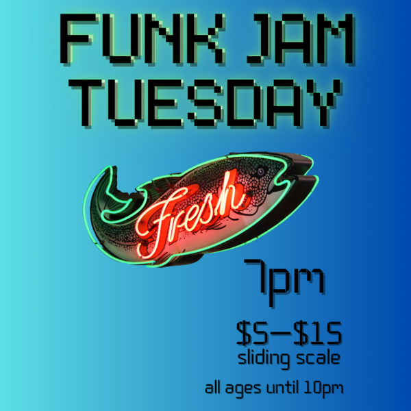 Funk Jam Tuesday! Logo