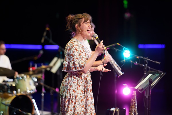 The CJRO Sextet: Sass, Swing, & Standards with Marion Powers Logo