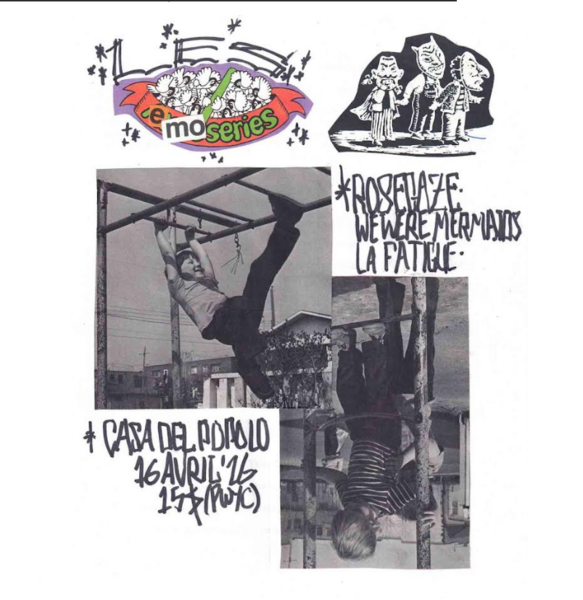 Rosegaze + We Were Mermaids + La Fatigue Logo