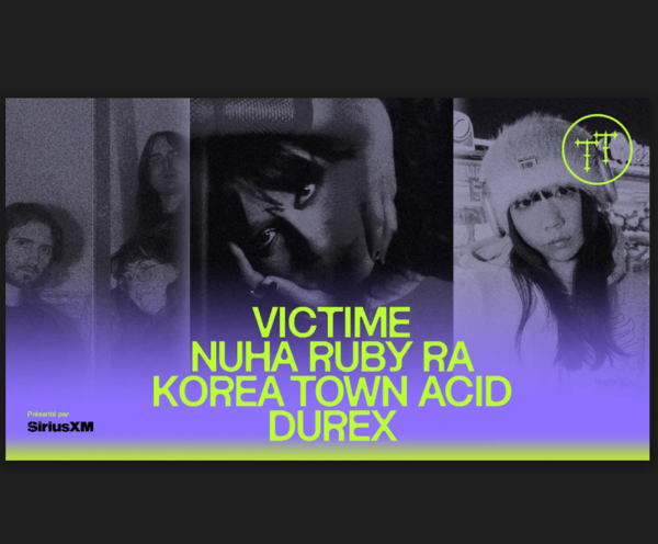 Taverne Tour & The Night This Place Freezes Over present: Victime with Nuha Ruby Ra + Korea Town Acid Logo
