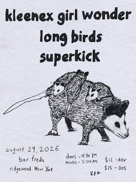 Kleenex Girl Wonder, Long Birds (IL), Superkick (IL) Logo