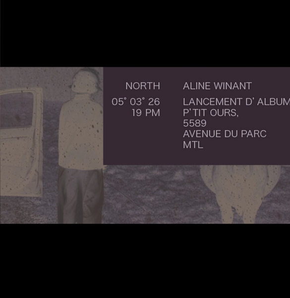 Aline Winant - Lancement d'album Logo