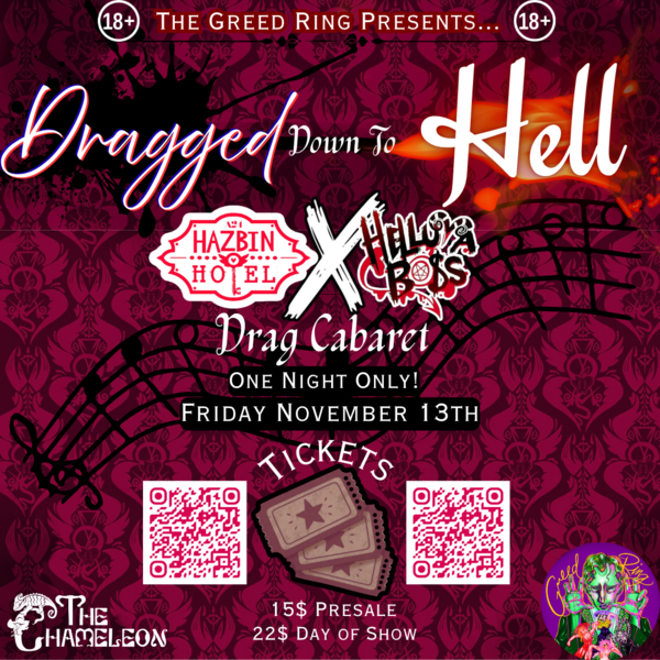 The Greed Ring Presents: Hellaverse Logo