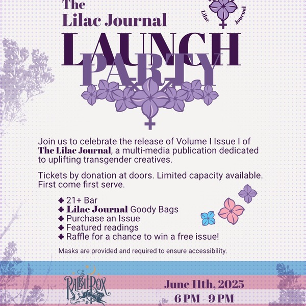 The Lilac Journal Launch Party Logo