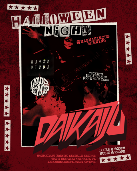 Daikaiju Attacks!! Halloween Logo
