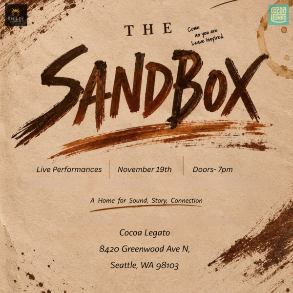 The Sandbox: A Home For Sound, Story, & Connection Logo