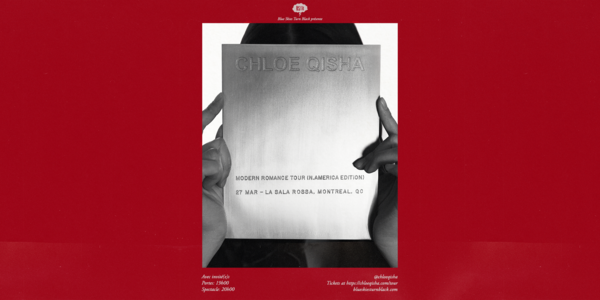 Blue Skies Turn Black présente: CHLOE QISHA + DISKOMMANDER Logo