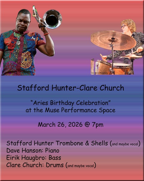 Stafford Hunter/Clare Church Aries Birthday Celebration Logo