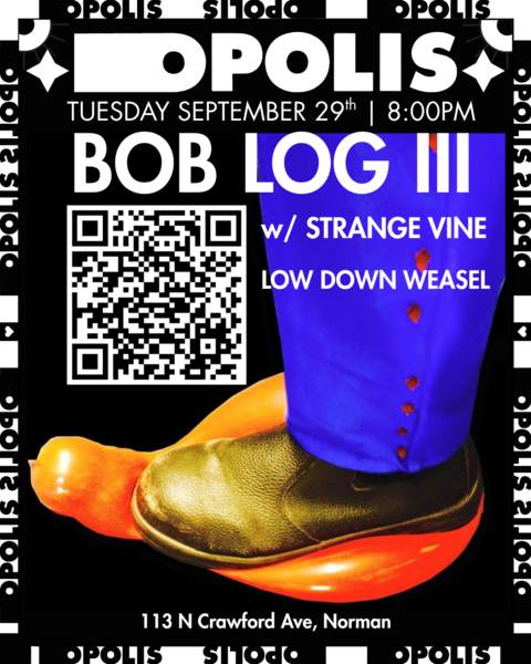 BOB LOG lll, STRANGE VINE Logo