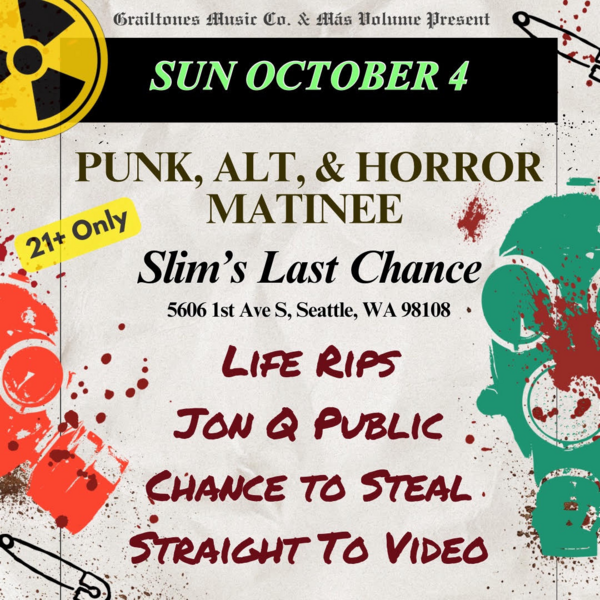 Life Rips // Jon Q Public // Chance to Steal // Straight to Video Logo