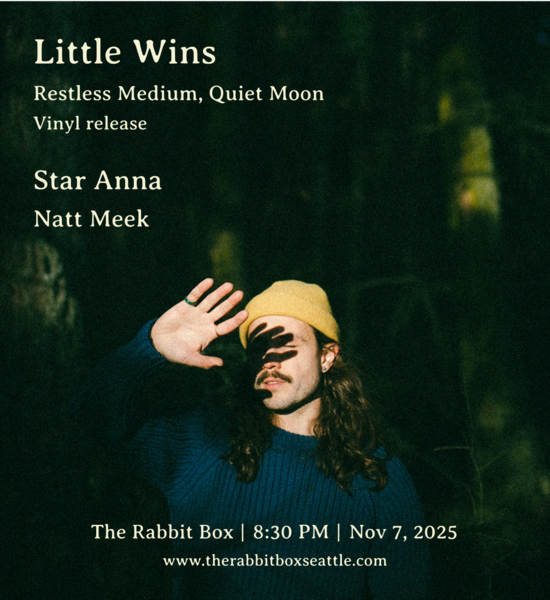 Little Wins~ Vinyl Release with Star Anna and Nat Meek Logo