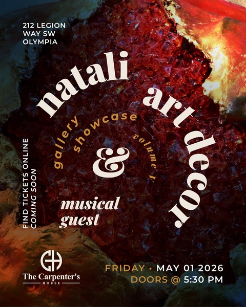 Artist Showcase Natali Art Decor ft. a Live String Ensemble Logo