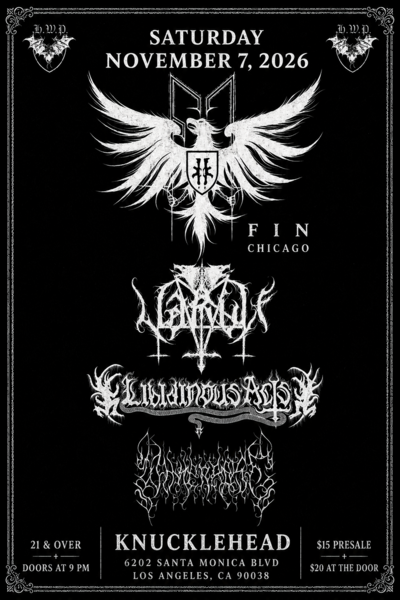 Fin / Varulf / Libidinous Acts / Winterreise Logo