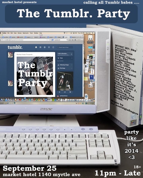 The Tumblr. Party  Logo