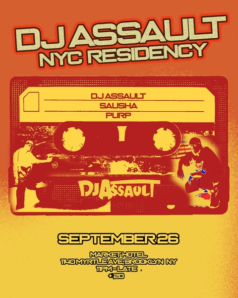 DJ ASSAULT BROOKLYN RESIDENCY Logo
