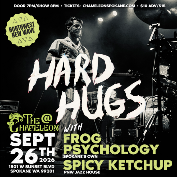 Hard Hugs with Frog Psychology and Spicy Ketchup Logo