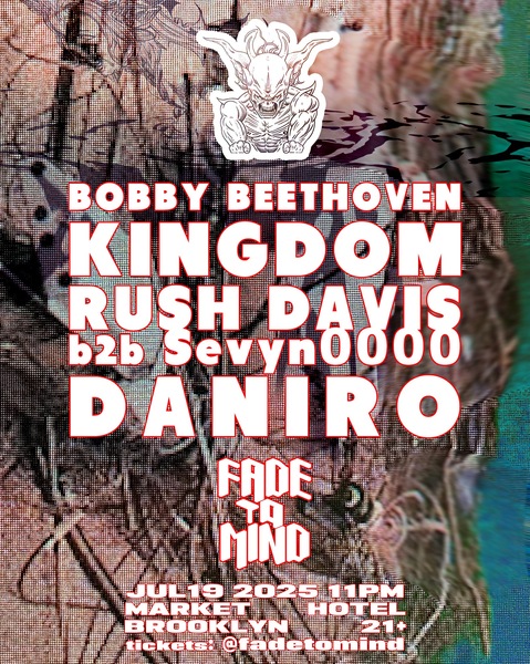 FADE TO MIND with KINGDOM, BOBBY BEETHOVEN and more Logo