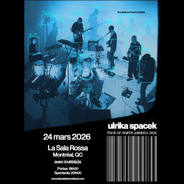 Blue Skies Turn Black présentent: ULRIKA SPACEK + goldenstar + MILITARY GENIUS Logo
