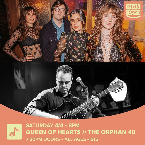 Queen of Hearts // The Orphan 40 Logo