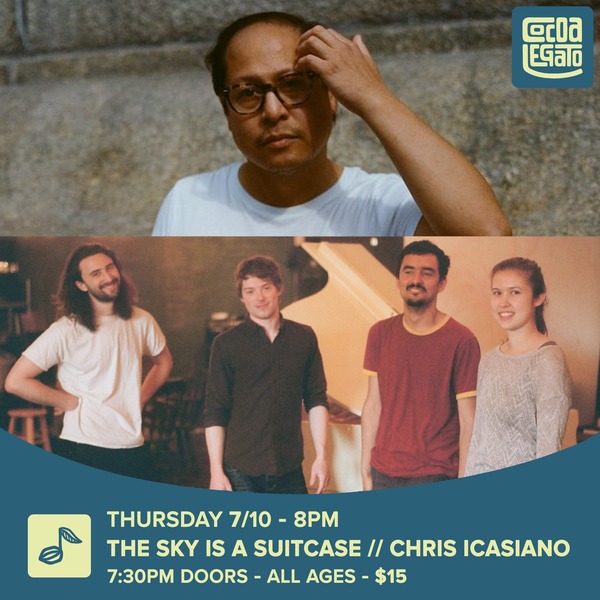 The Sky Is A Suitcase // Chris Icasiano Logo