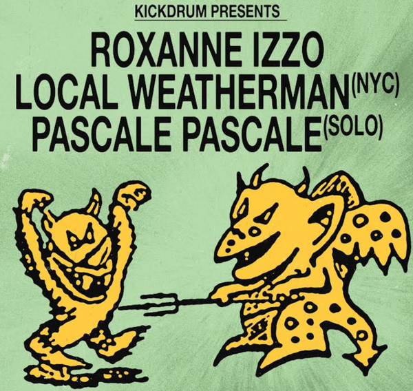 Local Weatherman + Roxanne Izzo + Pascale Pascale Logo