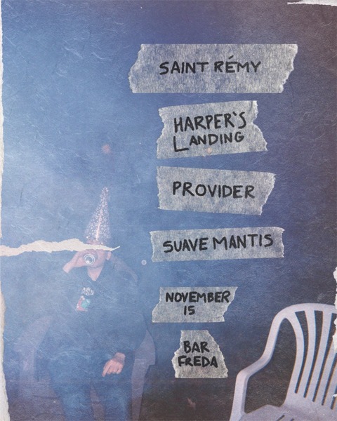 Saint Rémy, Harper's Landing, Provider, Suave Mantis Logo
