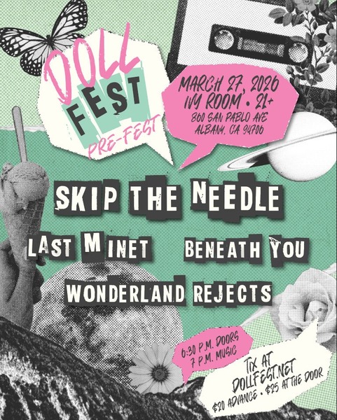 DOLL FEST VOL II PRE PARTY! w/ SKIP THE NEEDLE Logo