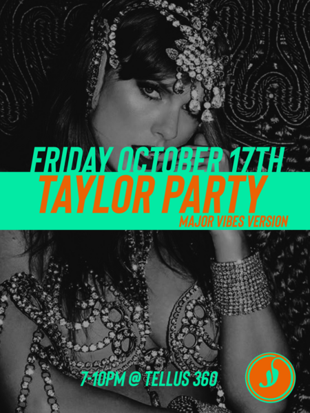 THE Taylor Party (Major Vibes Version) Logo