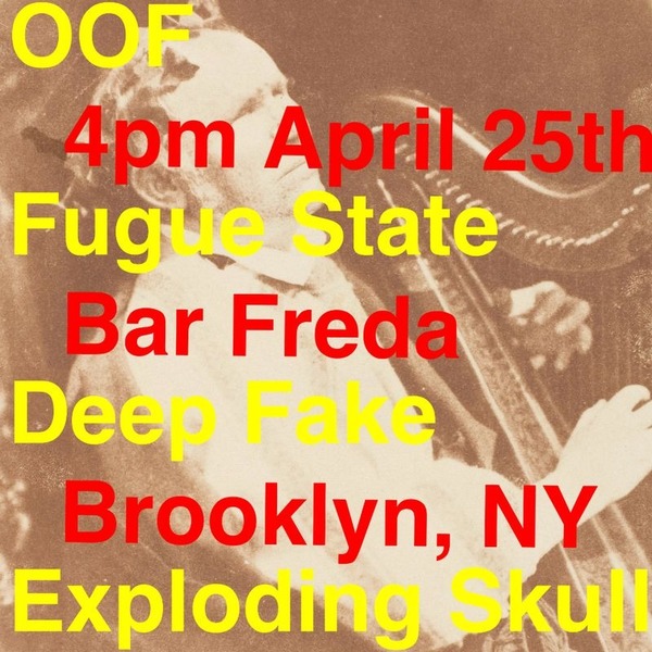 OOF / Fugue State / Deep Fake / Exploding Skull Logo