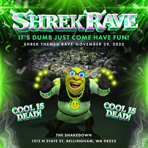 SHREK RAVE Logo