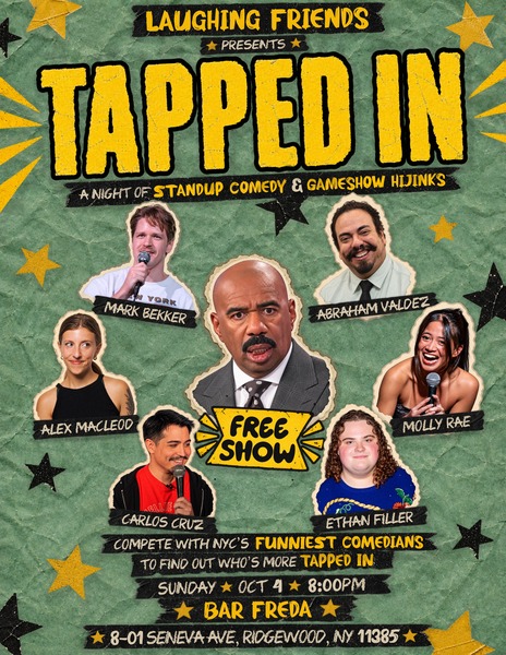 Tapped In Comedy Show Logo
