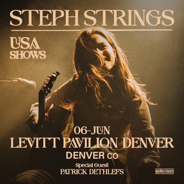 Steph Strings with Patrick Dethlefs Logo